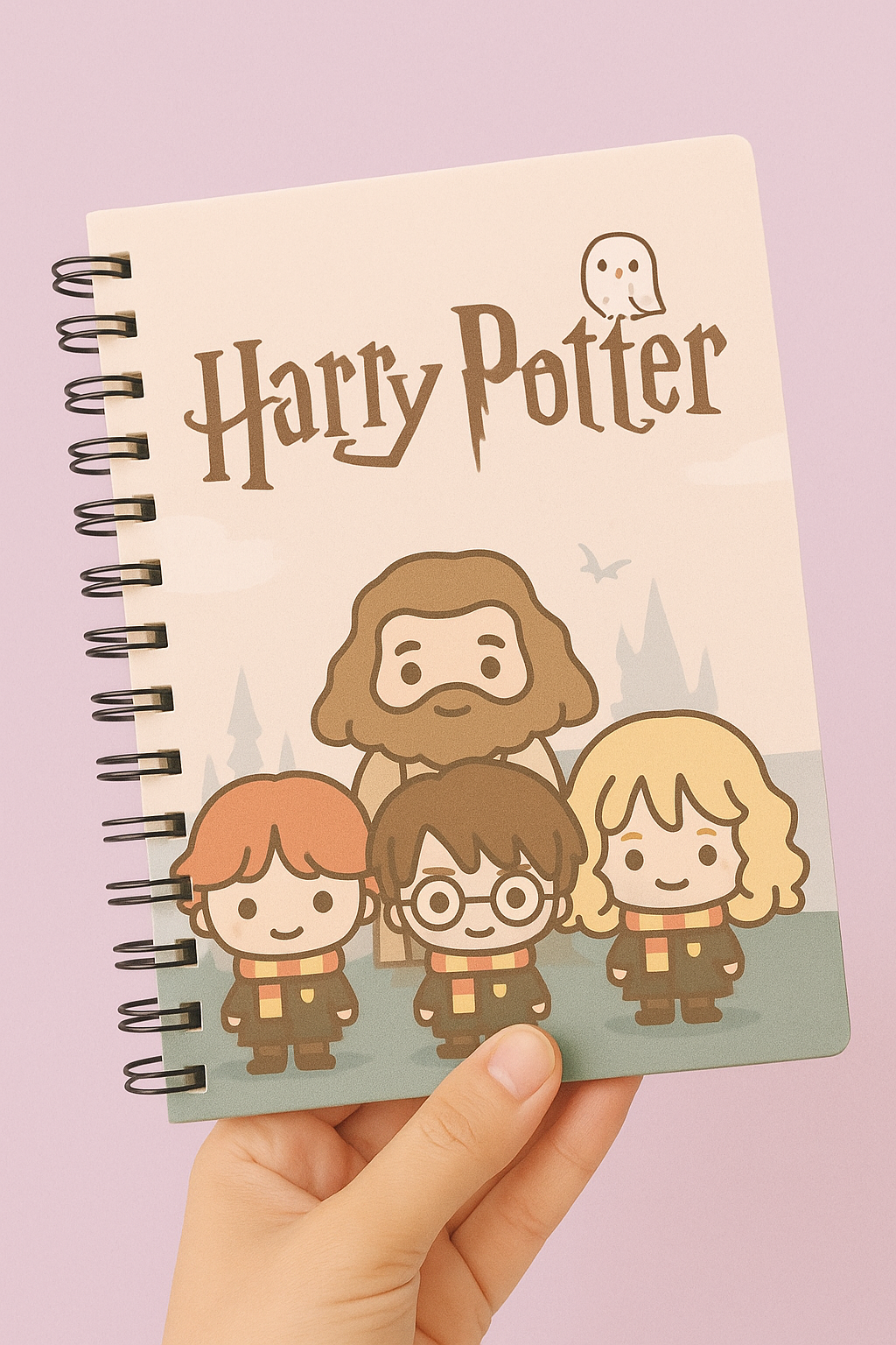 Chibi Harry Potter Spiral Notebook
