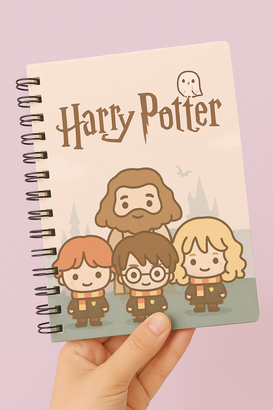 Chibi Harry Potter Spiral Notebook