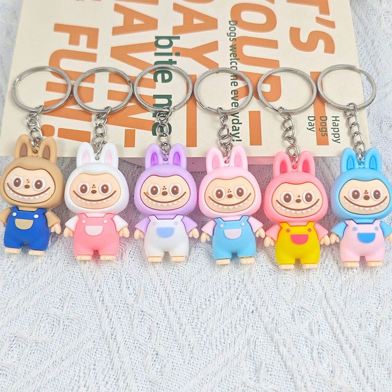 Cute Bunny Labubu Keychain